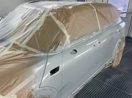 Réparation carrosserie à Marseille suite à sinistre d'un MINI COOPER  avec franchise offerte