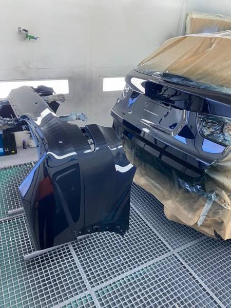 Réparation carrosserie suite à un choc arrière sur BMW avec franchise offerte sur  Marseille