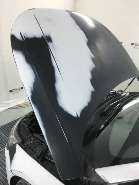 Travaux carrosserie suite vandalisme sur Audi A1 d'un client d'Aix en Provence