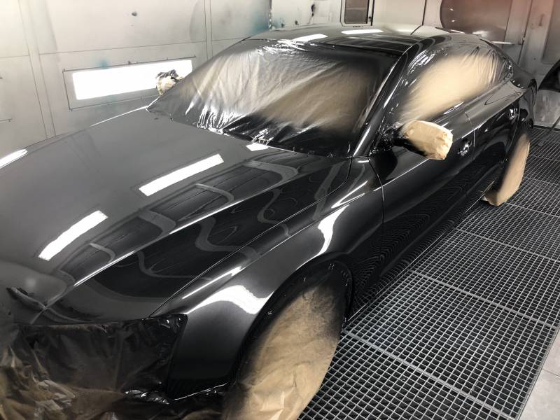 audi a5 vendalisme a la ciotat franchise offert peinture complet agree toute assurance