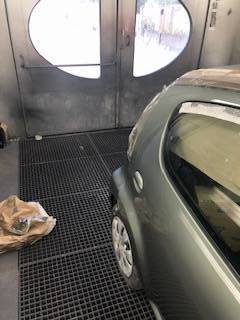 Citroën c1 franchise offerte choc contre un portail