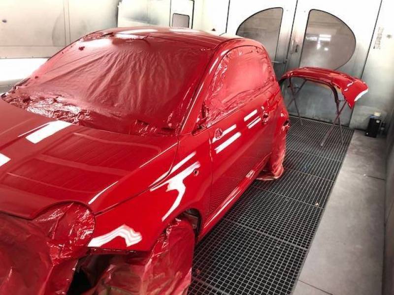 carrosserie fiat 500 gemenos aubagne l'intégralité de la franchise offerte véhicule de pres