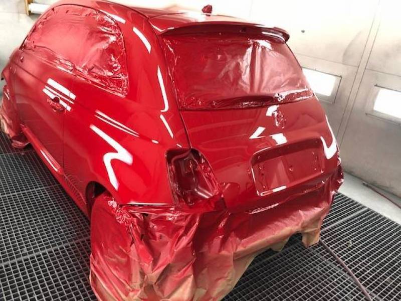 carrosserie fiat 500 gemenos aubagne l'intégralité de la franchise offerte véhicule de pres