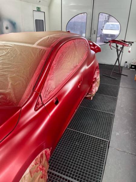 Sinistre, franchise offerte ,peinture tri couches sur la totalité de la carrosserie