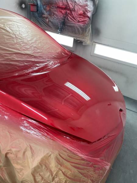 Sinistre, franchise offerte ,peinture tri couches sur la totalité de la carrosserie