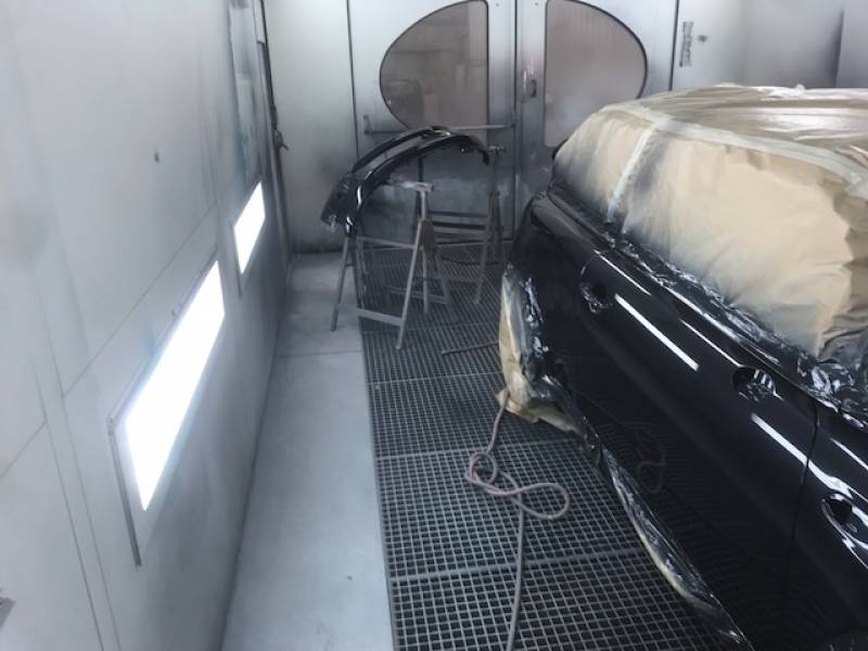 Vandalisme sur Mini Cooper avec réparation carrosserie complète et franchise offerte à Marseille 12ᵉ