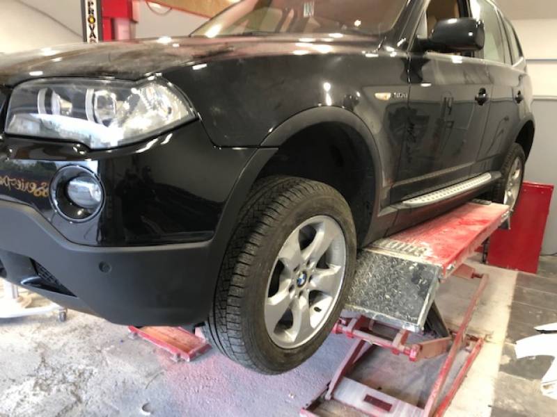 bmw x3 choc de la circulation franchise offerte agrée toute assurance